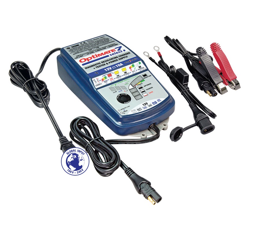 Cargador/Mantenedor de baterías Optimate 7 Select TM-250 - Imagen 2