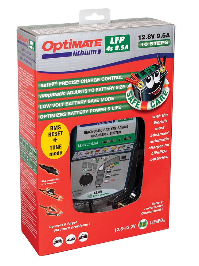 Cargador de baterías Optimate Lithium 9.5 TM-274 - Imagen 4