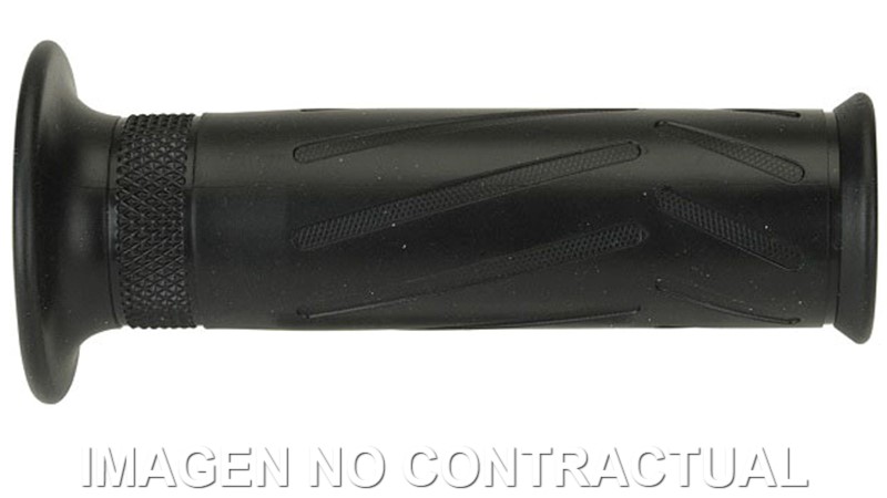 Puños Domino Scooter Negros Abiertos D 22 mm L 120 mm Yamaha