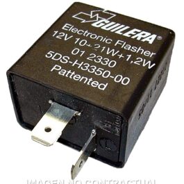 Intermitencia CC 12V 21Wx2+3,4W 2 Terminales con Soporte