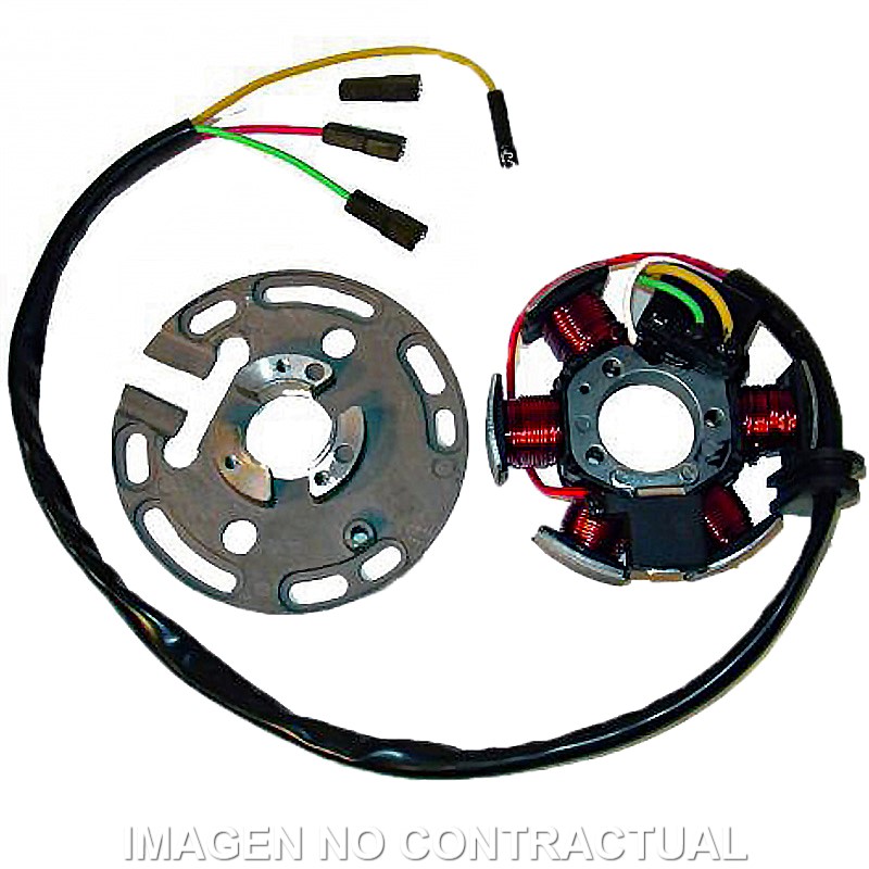 Stator Kokusan 6 Polos 12V 100W Motor Minarelli 50 AM6/AM345