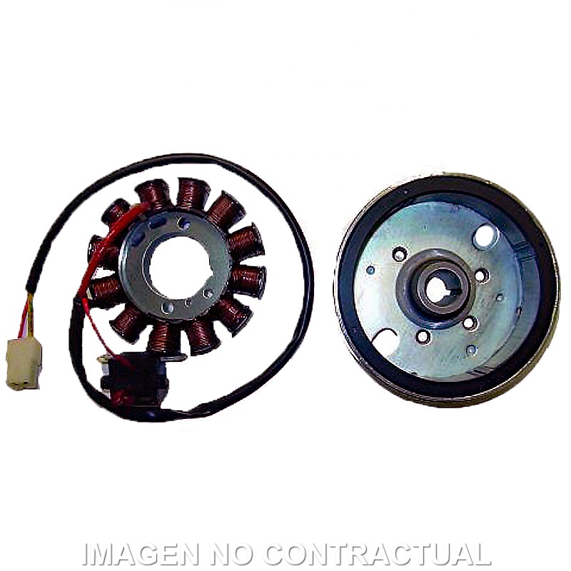Volante Magnético 12 Polos 12V 120W