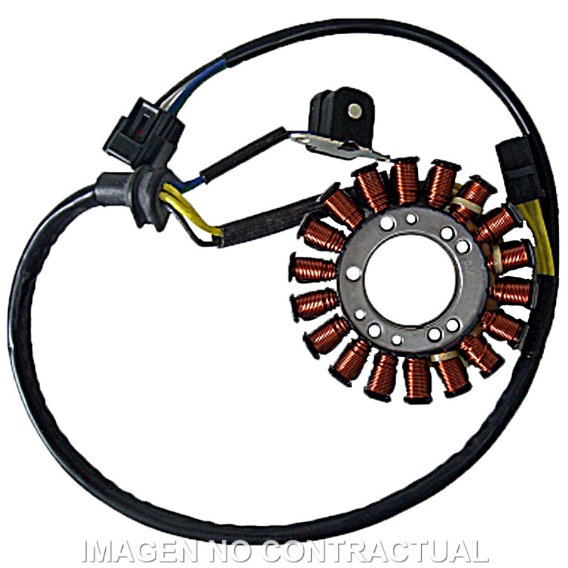 Stator Mitsubishi Trifase 18 polos con pick-up Suzuki DR400Z