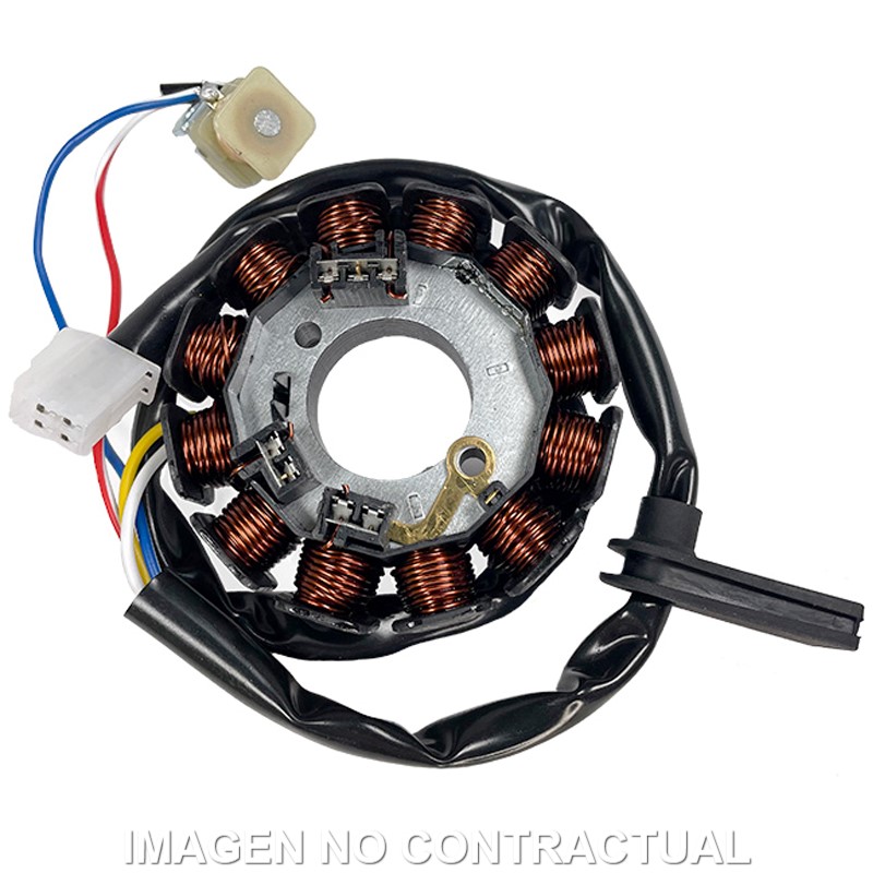Stator SGR 12 polos con pick-up (Mot Yamaha-Minarelli 50 AM6)