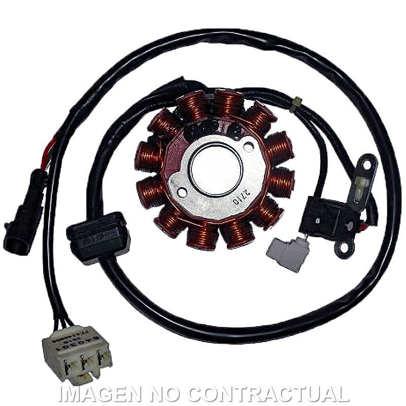 Stator Kokusan Trifase 12 Polos 12V 150W (Motor Piaggio Leader 125 4T I 2V)