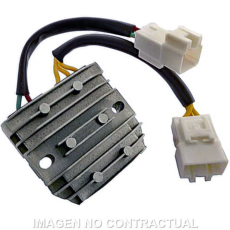 Regulador 12V/35A - Trifase Mosfet - Tipo FH008 - 5 Cables - 2 Conectores