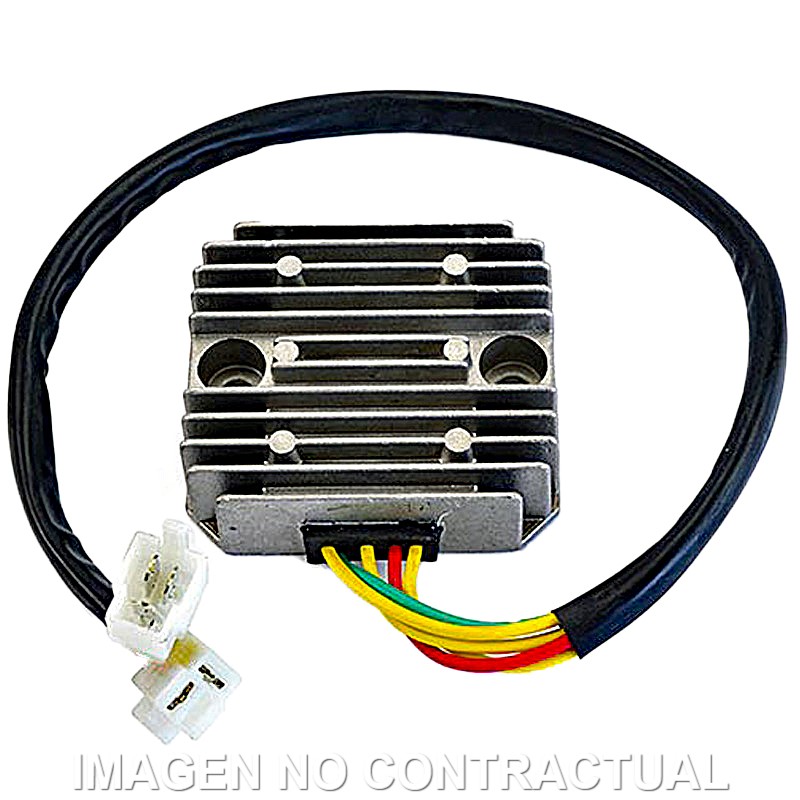 Regulador Honda NX Dominator 12V/35A - Trifase - 5 cables - 2 conectores