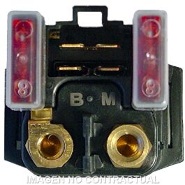 Rele de Arranque 12V – Con Fusible 10A – 4 Fastons