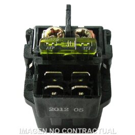 Rele de Arranque 12V 30A con fusible – 4 fastons con fusible 30A