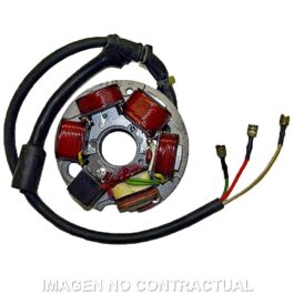Stator SGR 6 Polos Piaggio Ape FL3 con base