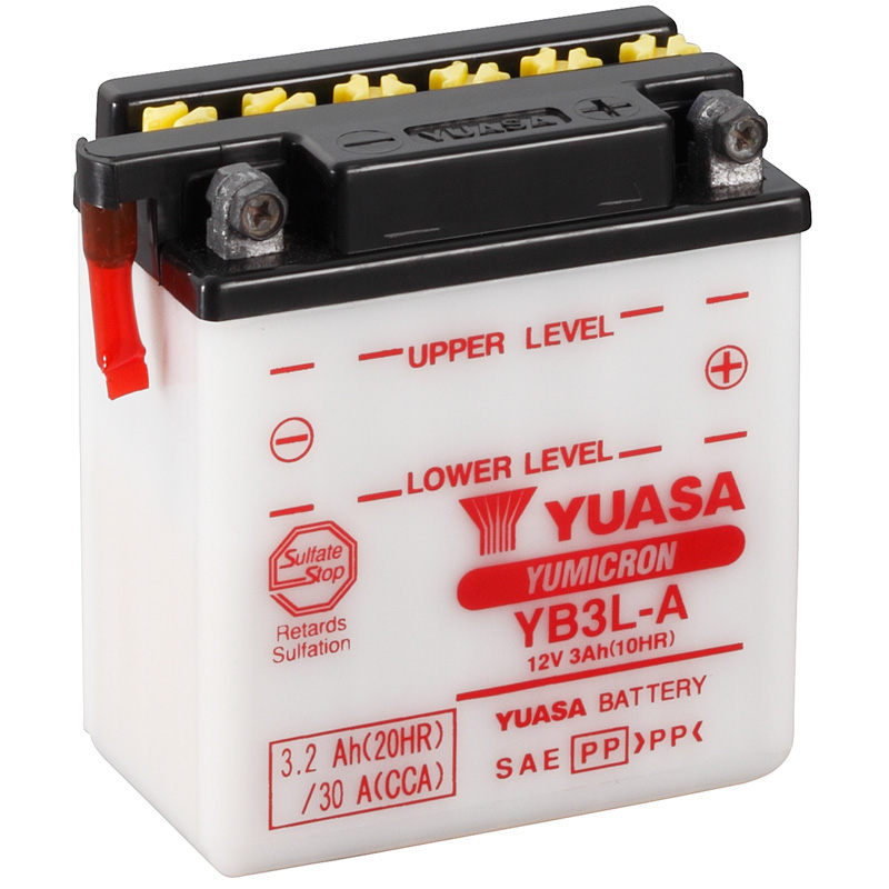 Batería Yuasa YB3L-A Convencional