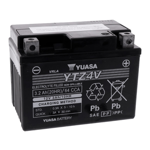 BATERÍA YUASA YTZ4V COMBIPACK CONVENCIONAL