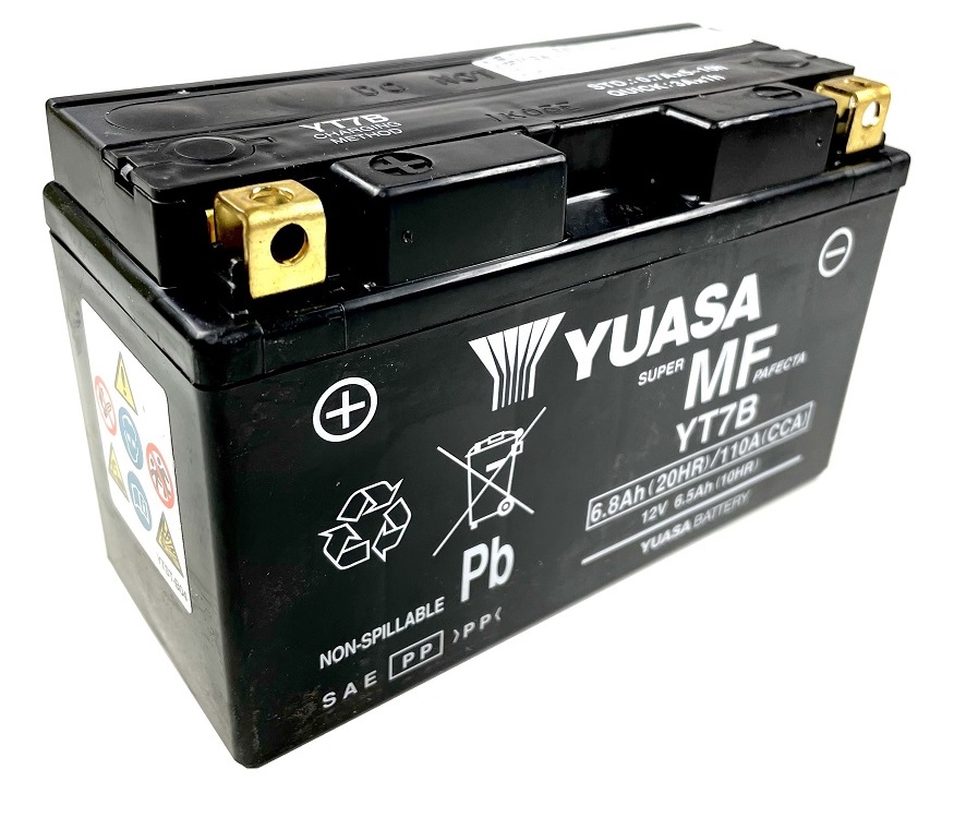 Batería Yuasa YT7B-WC Precargada