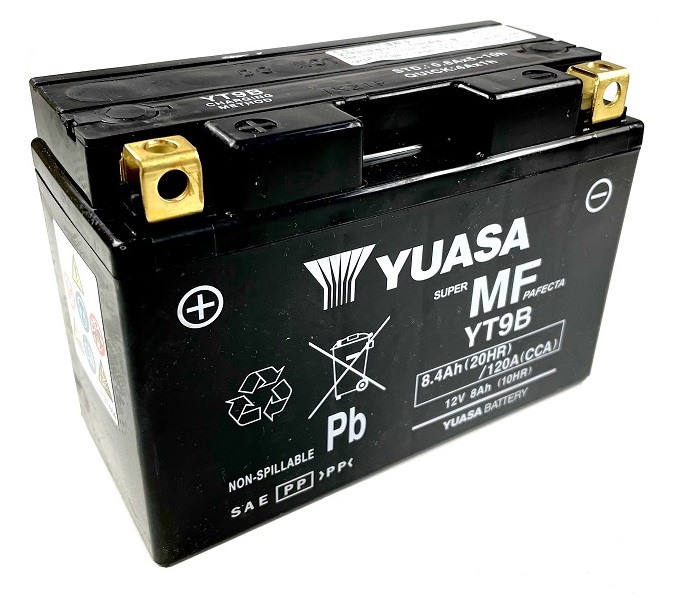 Batería Yuasa YT9B-WC Precargada