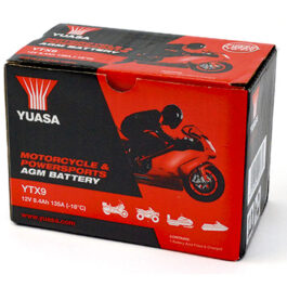 BATERÍA YUASA YTX9-WC PRECARGADA