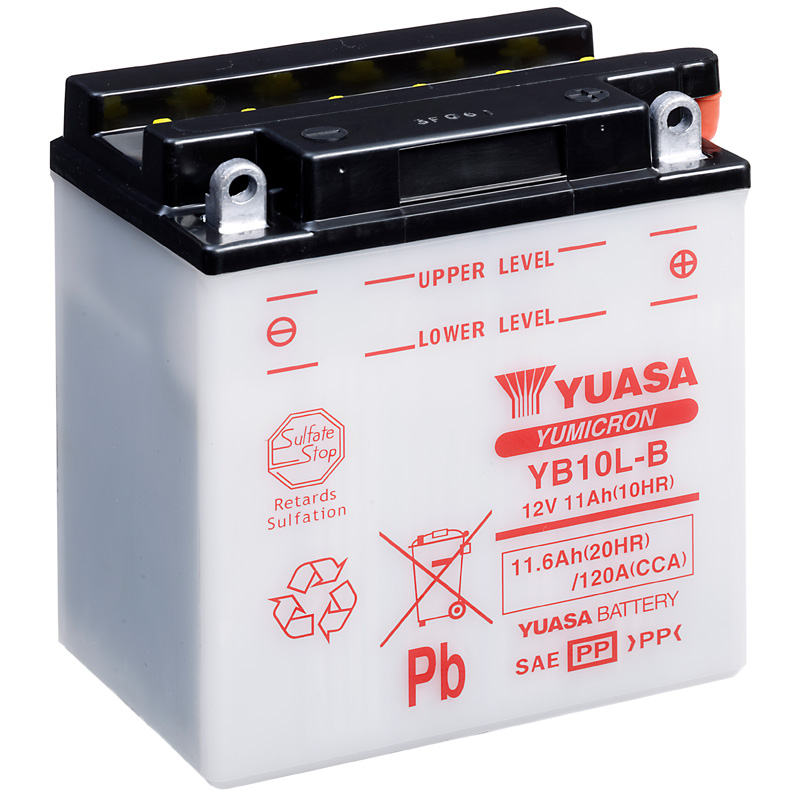 Batería Yuasa YB10L-B Combipack Convencional
