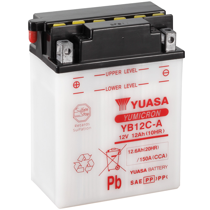 Batería Yuasa YB12C-A Convencional