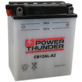 Batería Power Thunder CB12AL-A2 Convencional