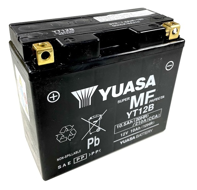 Batería Yuasa YT12B-WC Precargada