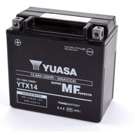 BATERÍA YUASA YTX14-WC PRECARGADA