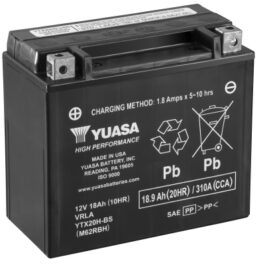 BATERÍA YUASA YTX20H-BS ALTO RENDIMIENTO