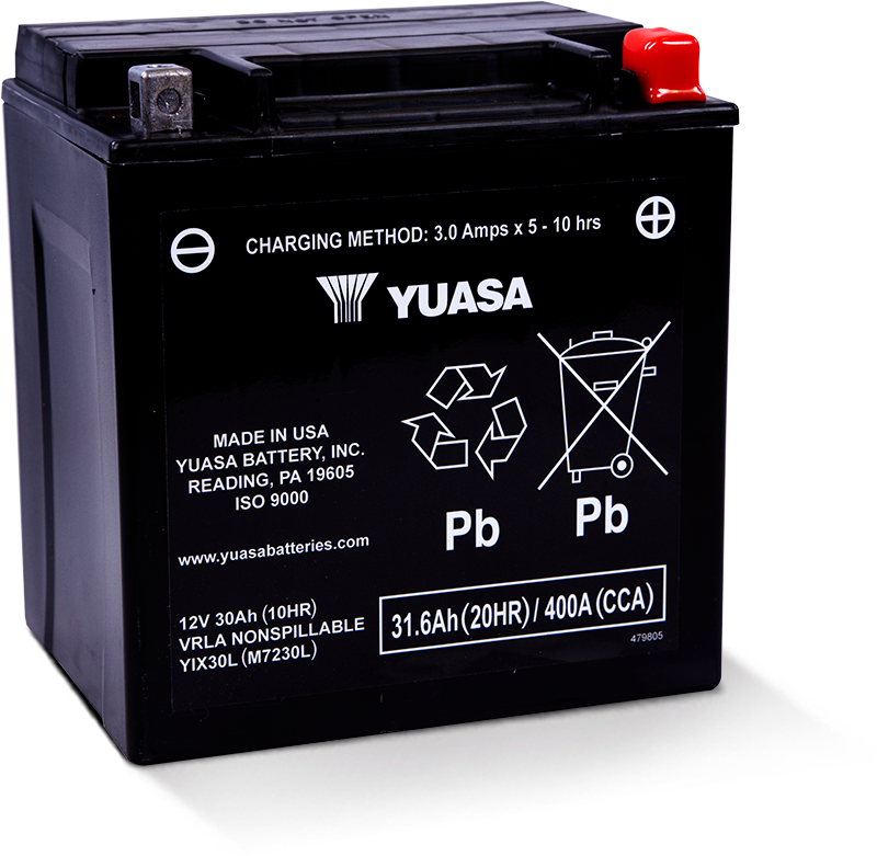 Batería Yuasa YIX30L-BS Alto Rendimiento