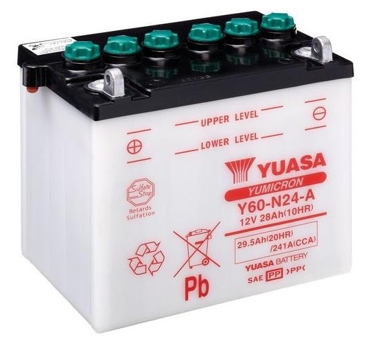 Batería Yuasa Y60N24-A Convencional