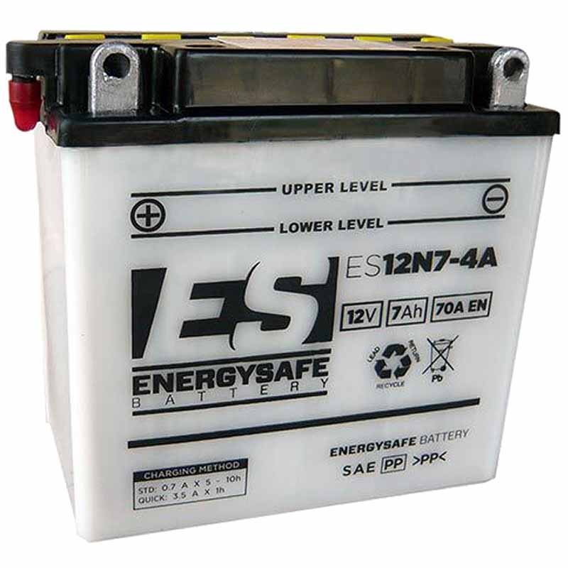 BATERÍA ENERGYSAFE 12N7-4A CONVENCIONAL