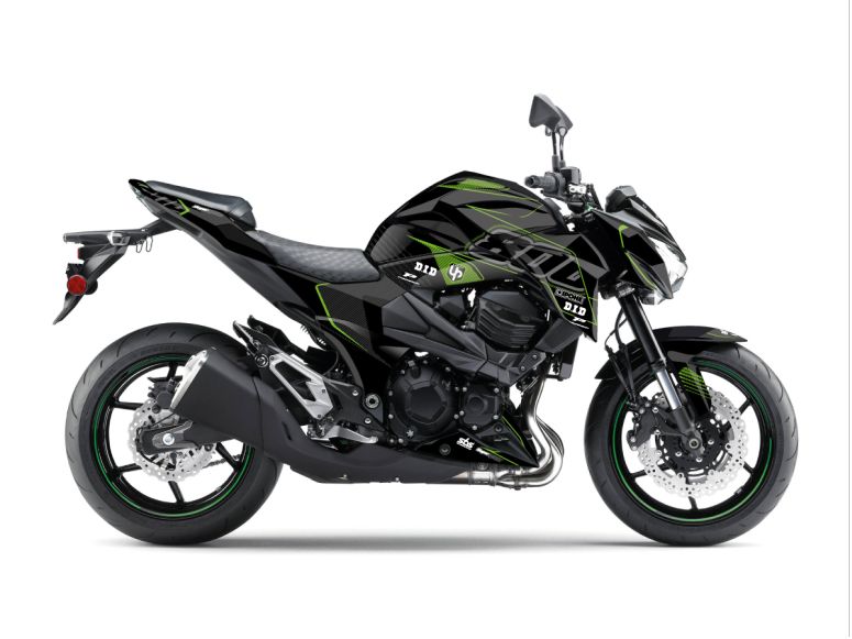 Kit Deco UP Maximize Negro-Verde Kawasaki Z800 - Imagen 2