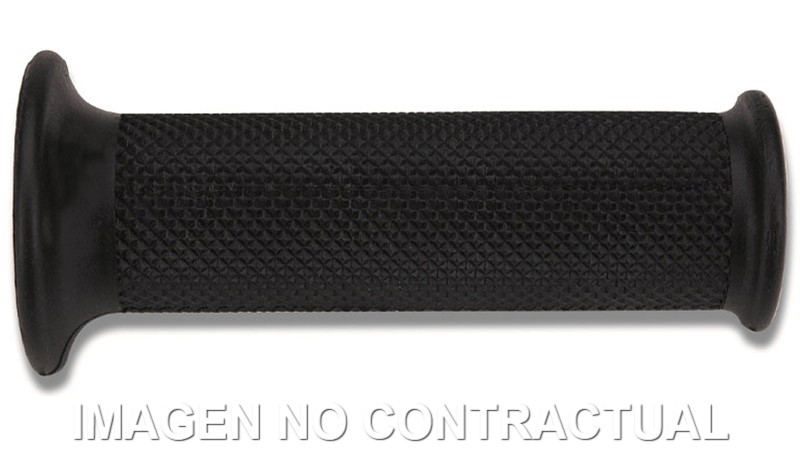 Puños Domino Minimoto Negros Cerrados D 22 mm L 115 mm