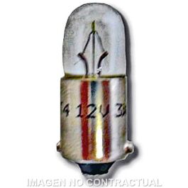 Lámpara Hert posición/tablero Tubular control 12V 4W