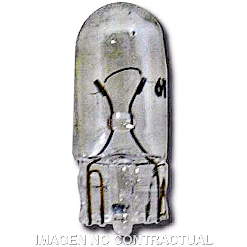 Lámpara Hert de posición/matrícula Todo Cristal T10 24V 5W