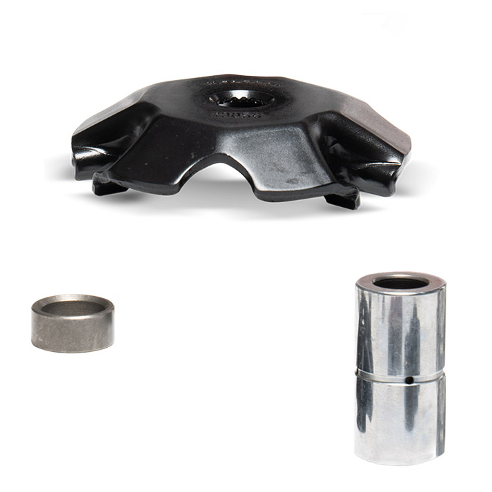 Tapa Rampas y eje Variador Malossi MHR Aluminium