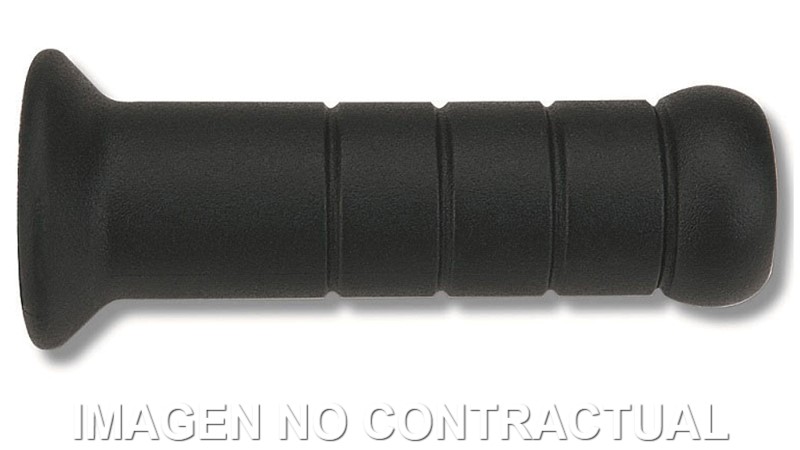Puños Domino Scooter PVC Negros Cerrados D 22 mm L 122 mm