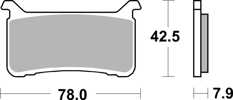Pastilla de freno SBS P947-SP - Imagen 2