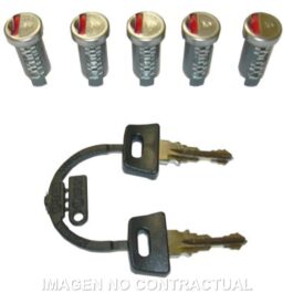 Kit llaves 5 cerraduras Vespa PKS