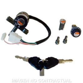 Kit llaves contacto, sillín y guantera Aprilia Scarabeo 4T – Quattro
