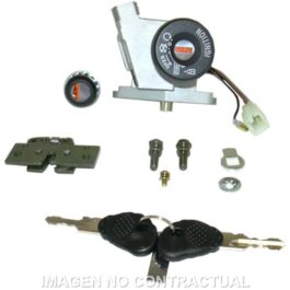 Kit llaves contacto, sillín y guantera Derbi Atlantis 50 Agua