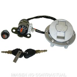 Kit llaves contacto, sillín y depósito Derbi GPR-50