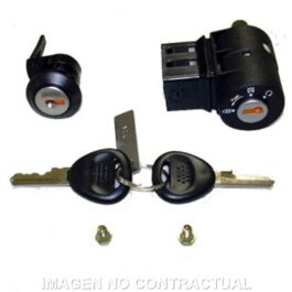Kit llaves contacto y sillín Peugeot Buxy 50