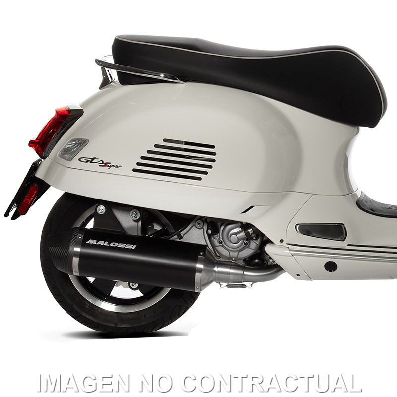 Escape Malossi RX Black Vespa GT 200 - Imagen 2