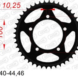 CORONA AFAM ACERO 525 x 42 APRILIA