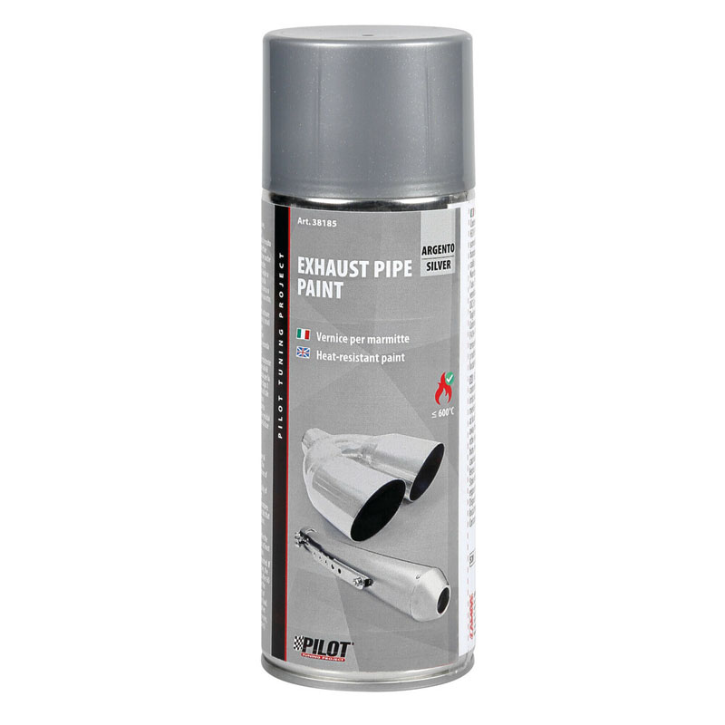 PINTURA EN SPRAY PARA SILENCIADORES LAMPA 400 ML PLATA