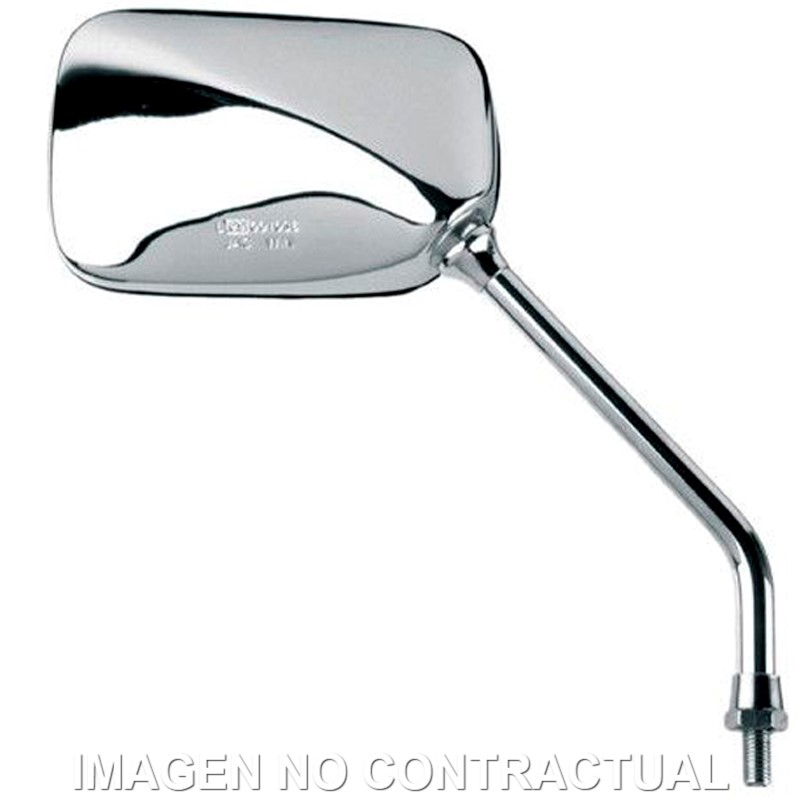 Espejo HERT cromado Moto Custom Derecho