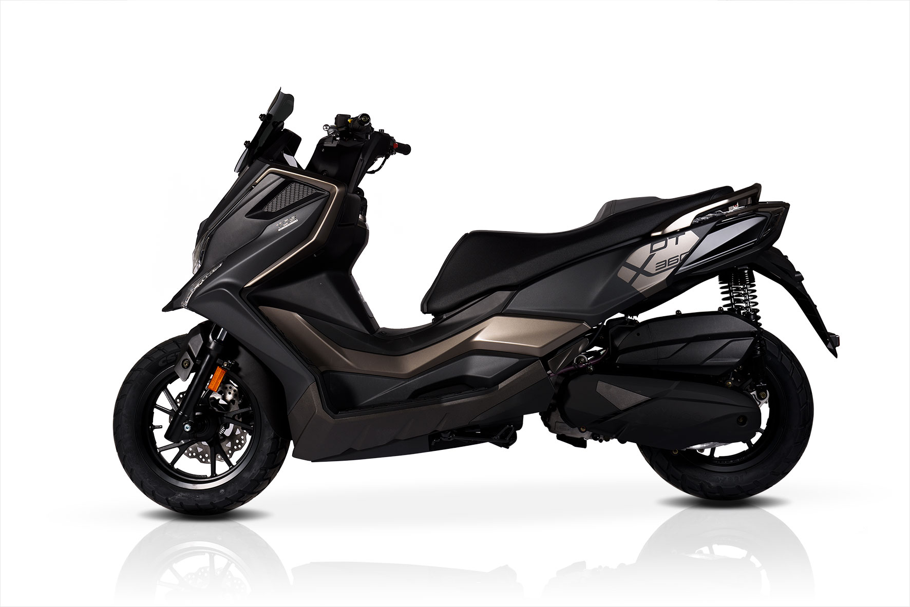 CÚPULA MALOSSI SPORT SCREEN KYMCO DT X360 4T Euro5 Ahumado oscuro - Imagen 2