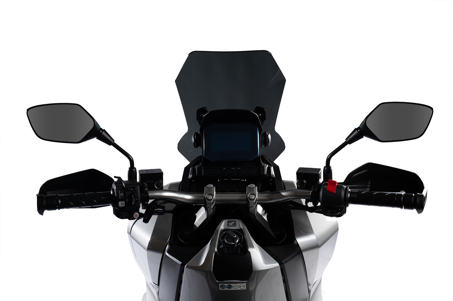 CUPULA MALOSSI SPORT SCREEN HONDA ADV 350 IE Ahumado oscuro - Imagen 2