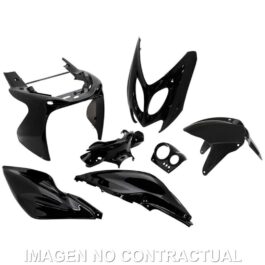 KIT PLASTICOS HERT YAMAHA AEROX NEGRO BRILLO