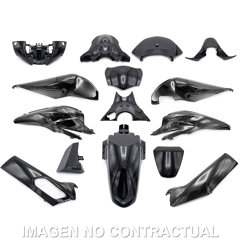 KIT PLASTICOS HERT HONDA SH 125-150 BLANCO BRILLO