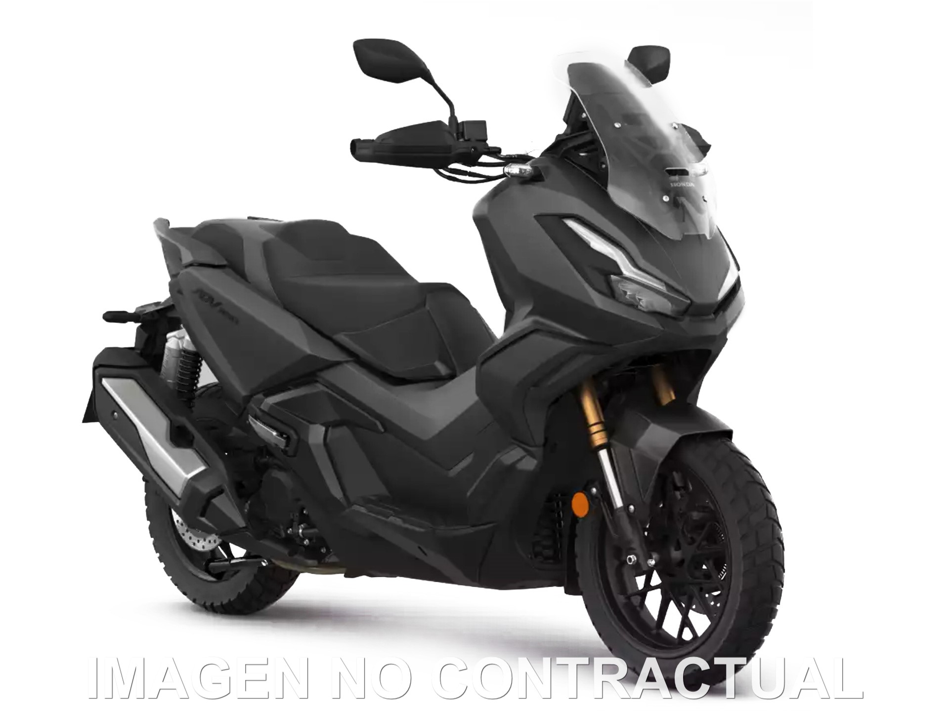 KIT PLASTICOS HERT HONDA ADV 350 NEGRO MATE - Imagen 2