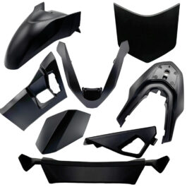 KIT PLASTICOS HERT HONDA PCX 125 NEGRO MATE